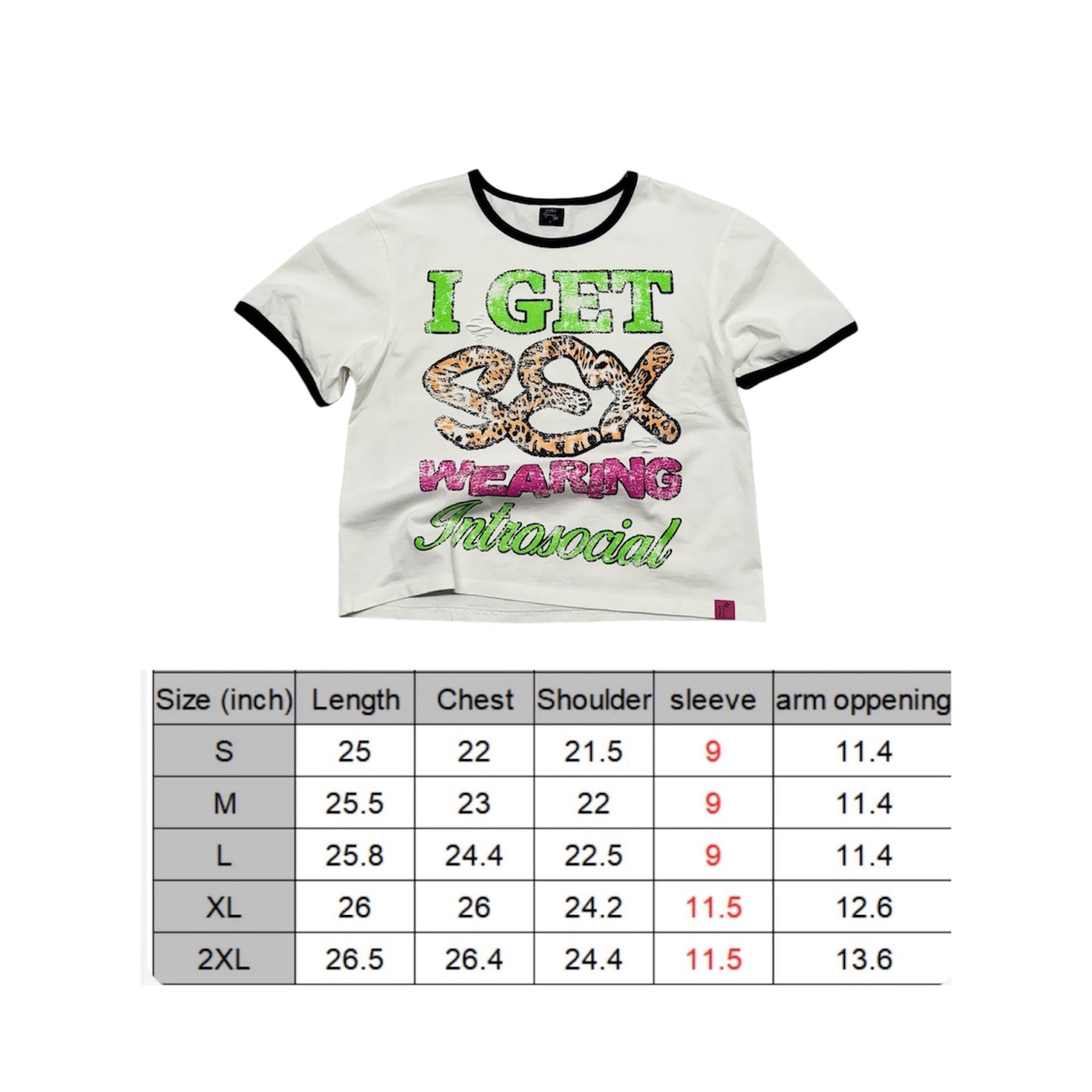 "Denim Edged" S3X TEE