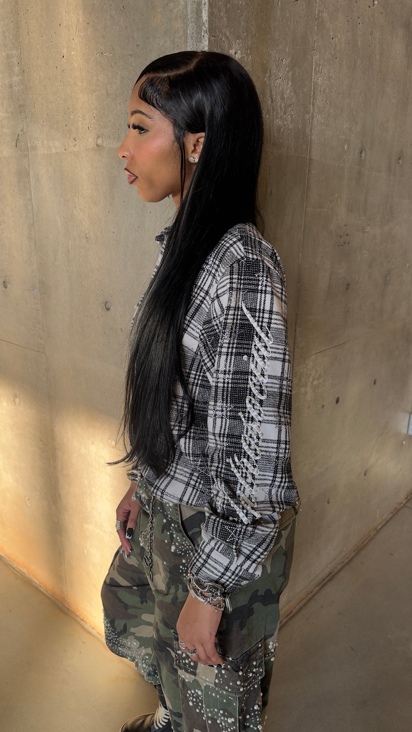 "Stone Pearly" Flannel